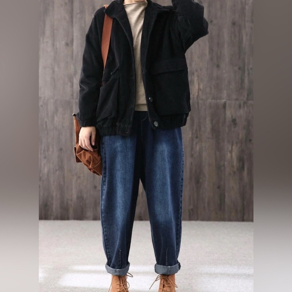 Eddie Bauer Black Utility Jacket for Women